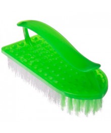 Щетка-утюжок хозяйственная, пластик, 13,5см, арт.NP-1305Востоку. Тряпка для пола оптом по низкой цене. Рыжий кот для уборки оптом со склада в Новосибриске.