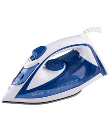 Утюг ENERGY EN-353 голубой  (2200Вт, пар, спрей, пар.удар, самооч., тефлон.подошва, антинакипь)