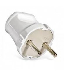 сет/вилка Smartbuy, прямая без заземления белая 10А 250В (SBE-10-P04-w)ки оптом с доставкой по Дальнему Востоку. Удлинители оптом по низкой цене со склада в Новосибриске.