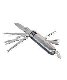 Нож перочинный, 15см, многофункциональный, 11 функций, нержавеющая  стальРучной инструмент оптом. Ручной инструмент оптом со склада в Новосибирске. Ручной инструмент оптом.