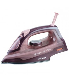 Утюг АКСИНЬЯ КС-3004 бежево-коричневый: 2200 Вт, АНТИПРИГАРН.,САМООЧИСТКА,ПАРОВОЙ УДАР(Россия)(10)гов оптом с доставкой по Дальнему Востоку. Продажа гладильных досок оптом со склада в Новосибирске.