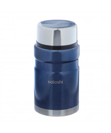 Термос SATOSHI Торнадо 0,70л, с широкой горловиной, для еды, нержавеющая стальБарнаул, Кемерово, Томск, Новокузнецк, Горно-Алтайск. - большой ассортимент, оптом по низким ценам.