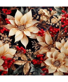 Клеенка GRACE STS1118 глянцевая ткань с пвх покрытием, 340-360 г/м2 1,4х20м