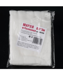 Марля отбеленная 0,9*3м (507645)