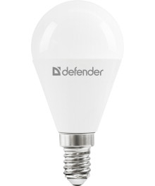 Эл. лампа светодиодная Defender LED-P45 -12W/865/E14 (шар, холодный дневной)уп.1шт