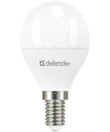 Эл. лампа светодиодная Defender LED-P45 -8W/840/E14 (шар, нейтральный белый)уп.1шт