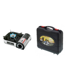 Плитка газовая портативная Огонек OG-TRD04  походная (2100Вт, нерж, пьезо, цанговый)