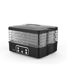 Сушилка для овощей и фруктов Blackton Bt FD1112 чёрный (240 Вт, электронное управление, 5 поддонов)