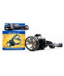 Фонарь Ultra Flash LED 5366 (налобн аккум 220В,черный,0,5 Ватт LED,2реж,пласт,бокс)у Востоку. Большой каталог фонари Ultra Flash оптом по низкой цене с доставкой по Дальнему Востоку.