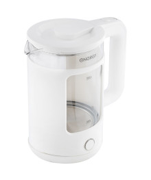 Чайник ENERGY E-256 (1.5л) стекло, белый