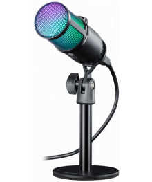 микрофон игровой стрим Defender Glow GMC-400 USB,провод 1.3м