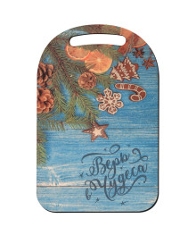 Доска разделочная р 29х18,5 см "Верь в чудеса", береза, МБ2-154