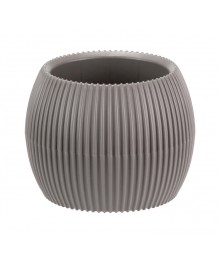 Кашпо для цветов Пиканто d-115мм 0,35л Французский серый 3211Mфрсер (уп/12шт)