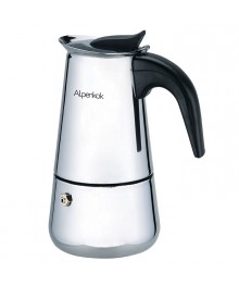 Кофеварка ALPENKOK AK-802 гейзерная 330мл (24/уп)Кофеварки оптом с доставкой по Дальнему Востоку. Большой каталог кофеварок оптом в Новосибирске.