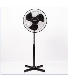 Вентилятор Maxtronic MAX-1615-6 (4) Чёрный (напольный, упр на моторе, 38Вт, 16", 3ск, 4шт/кор)