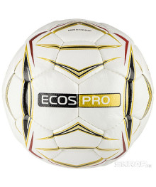 Мяч футбольный ECOS Pro GOLDEN. Ручная сшивка. Размер №5