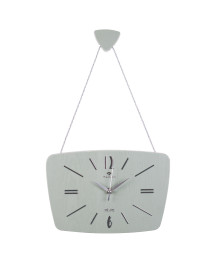 Часы настенные СН 2618 - 008 корпус оливковый + серебро "Ретро" (10)