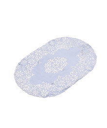 Салфетка Grace Лейс 30х46 LO-1008U БЕЛАЯ овал (12)