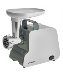 Эл мясорубка АКСИНЬЯ КС-2007 белый с серым 2000 Вт (4)