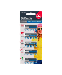 Бат LR3 GoPower BL5 Alkaline 1.5V (5/50/600)