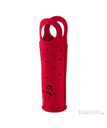 пакет подарочный для бутылки и подарков "Новый год"Новгодние коробки оптом с доставкой по РФ. Новогодняя упаковка оптом по низким ценам.