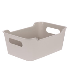 Корзинка универсальная "Mango" 2,4л. 230х160х90мм (светло-серый)