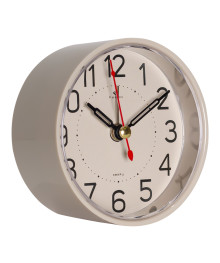 Часы будильник B7-023 корпус бежевый "Классика" (40)