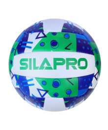 Мяч волейбольный SILAPRO 22см, 5 р-р, 2сл, PVC2.7мм, 260г (+-10%)
