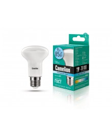 Эл. лампа светодиодная Camelion LED-R63-9W-/845/E27 ( 9Вт 220В, аналог 80Вт) уп.1/10/100нецк, Ленинск-Кузнецк, Барнаул, Горно-Алтайск, Бийск и др. Большой каталог светодиодных ламп оптом.