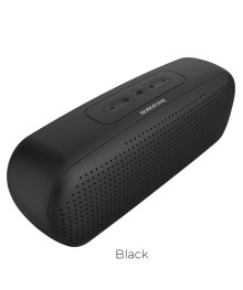 Колонка портативная с BLUETOOTH  BOROFONE BP11 Черная (2*5Вт)