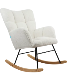 Кресло для дома Aria , белый кресло - качалка DEFENDER