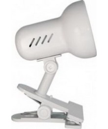 Светильник настол.Camelion H-035 серебро (прищепка, метал.,220В, 60Вт)том со склада в Новосибирске. Большой каталог настольных светильниковCamelion оптом по низкой цене.