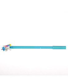 Ручка гелевая синяя Единорог С0062 (520166)