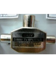 сплитер   TV/2 TV (5-2050 MHz) /10а комнатная оптом с доставкой по Дальнему Востоку. Большой каталог комнатных антенн по низкой цене.