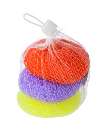 Губка Набор 3 шт в сетке пластик S-1213 (45005)