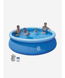 Бассейн с надувным бортом круглый 300*76 cм, 3618 л, 17793EU (с фильтр-насосом) Avenli