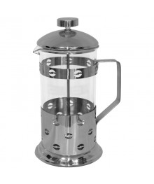 Заварник Френч-пресс Mallony B535-800ML нерж сталь-стекло 0,8л "Кофе"керамики в Новосибирске оптом большой ассортимент. Посуда фарфоровая в Новосибирскедля кухни оптом.