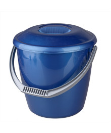 Ведро   5л пласт Удачное с крышкой М130 (500125)