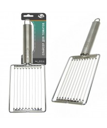 Слайсер для томатов "Лидер" (нерж). JH35-42ы для кухни по оптовым ценам. Купить аксессуары для кухни в Новосибирске. Аксессуары для кухни опт.