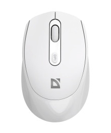 Мышь Defender беспр Vision MS-376 бел 2.4G+BT 4кнопки,1600 dpi,АКБ