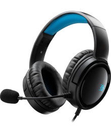 гарнитура Defender Abyss черный,игровая, провод 2м