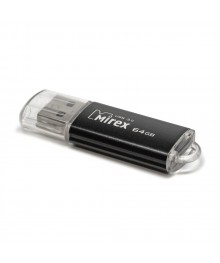 USB3.0 FlashDrives 64Gb Mirex UNIT BLACKовокузнецк, Горно-Алтайск. Большой каталог флэш карт оптом по низкой цене со склада в Новосибирске.