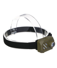 Фонарь ЕРМАК налобный, SMD LED, 3 режима, 3хААА, 67х51х40 мм, пластик, красный свет