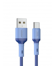 Кабель USB - micro USB HOCO X65 Синий 2.4A, 1м