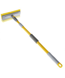 Окномойка с телескопической ручкой 96см с поворотной насадкой 20см