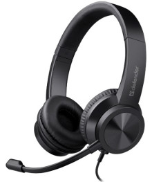 гарнитура Defender Tune 150 черн,кабель 1,8м