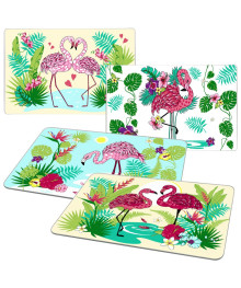 Доска разд стекло "Фламинго" р18*28см, VL48-71