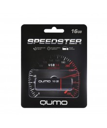 USB3.0 FlashDrives 16Gb Qumo SPEEDSTER 3.0 BLACK черныйовокузнецк, Горно-Алтайск. Большой каталог флэш карт оптом по низкой цене со склада в Новосибирске.