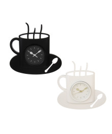 Часы настенные LADECOR CHRONO интерьерные, 30х29 см, пластик, стекло, 1xAA, 2 цвета