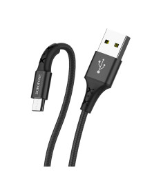 Кабель USB - micro USB BOROFONE BX20 Enjoy Черный 2A, 1м